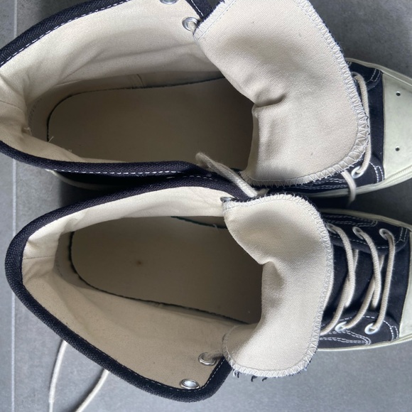 Acne Studios Black Canvas Sneaker - Picture 5 of 5